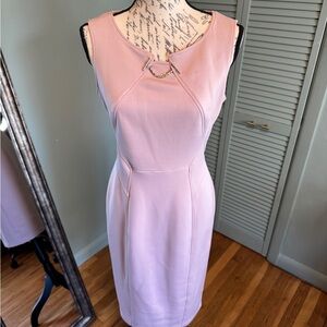 Enfocus Studio Blush Pink Midi Dress
